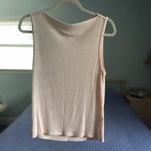 JCrew Ribbed Bateau Tank